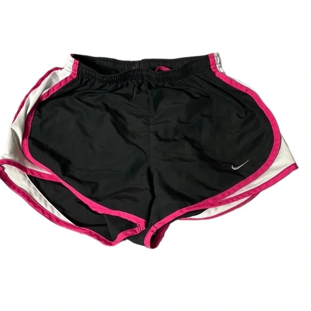 Nike Dri-fit XS active pink, black and white shorts